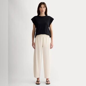 Everlane “Off Duty” Cream Pants